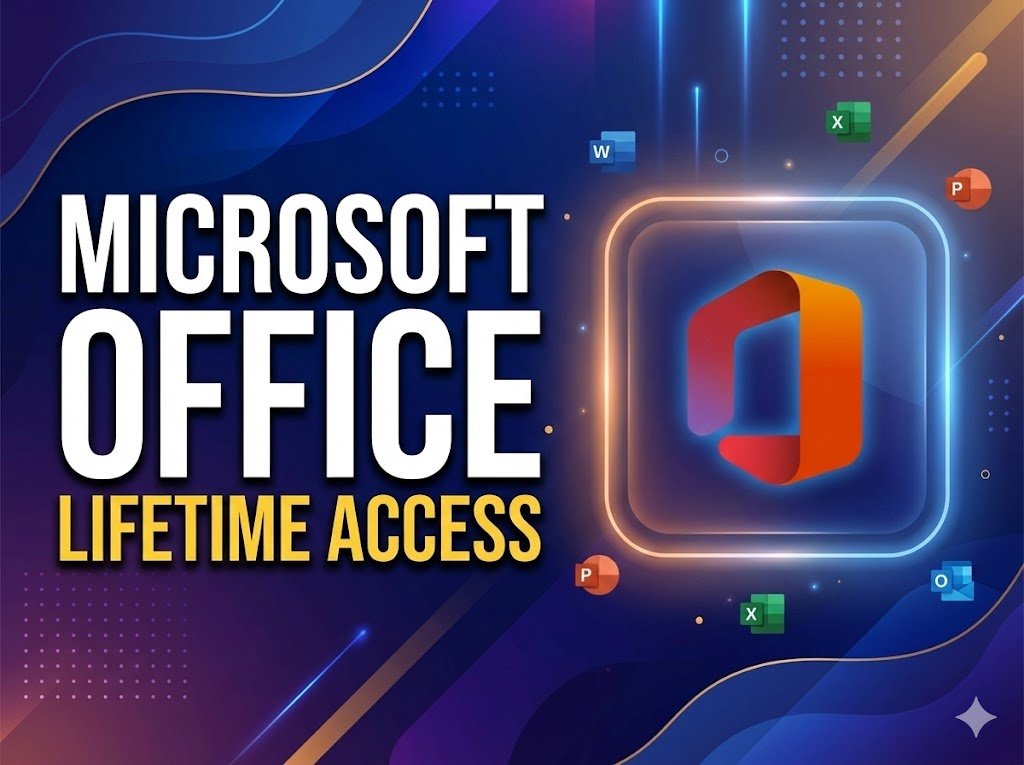 Microsoft Office 365 – Lifetime Access (Official License | Email Activation)